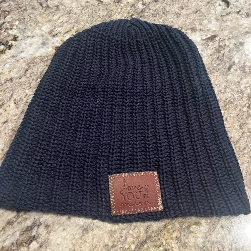 LOVE YOUR MELON. These beanies are very cozy and warm and have a slouchier fit.